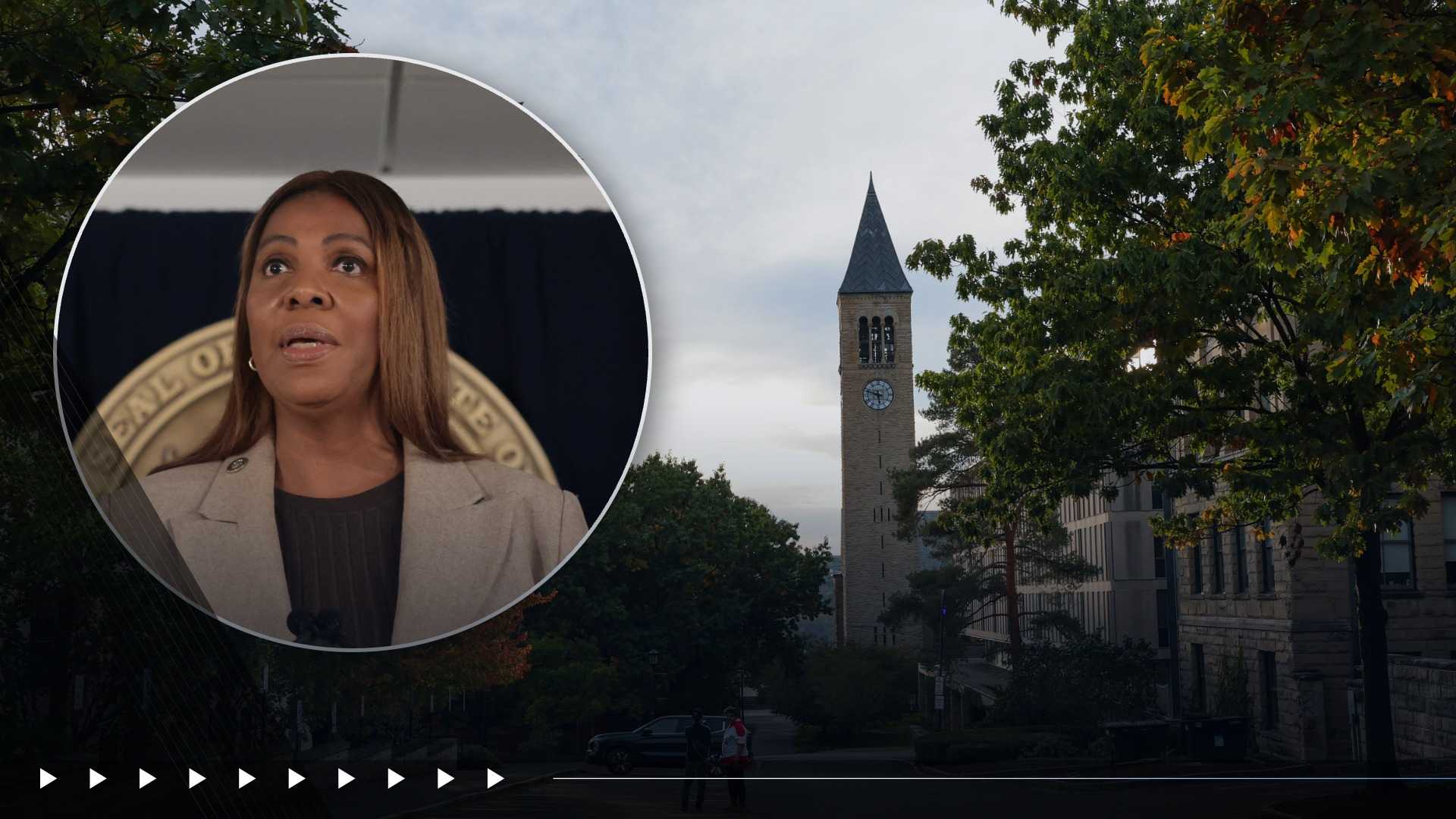 Man accused in Cornell rape lawsuit wants Letitia James removed from investigation over her posts — Germantown Community news