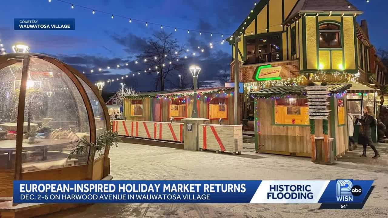 Wauwatosa Village Christmas Market returns in 2026 — WISN 12 Milwaukee, Germantown Community news