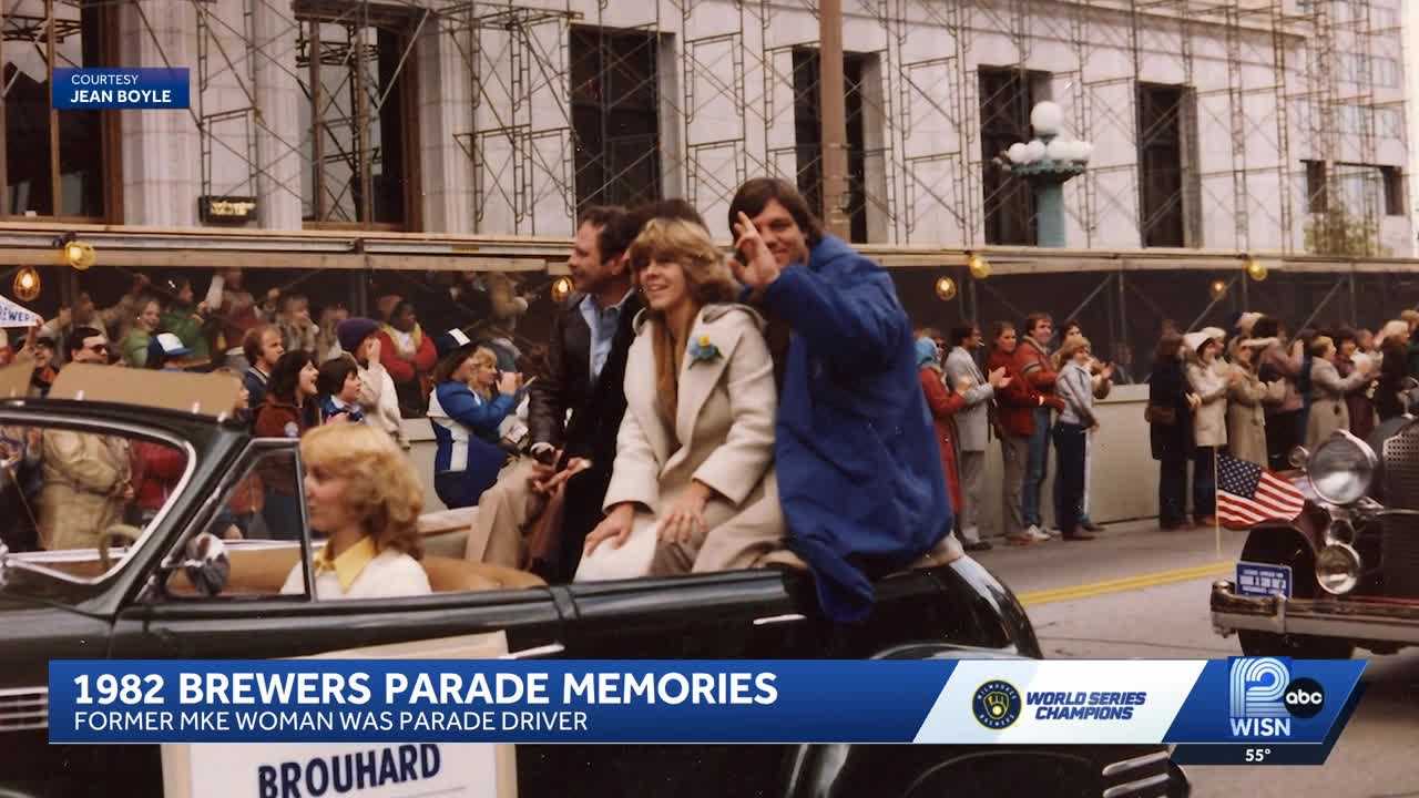 Former Milwaukee woman recalls driving Brewers players in 1982 parade — Germantown Sports news