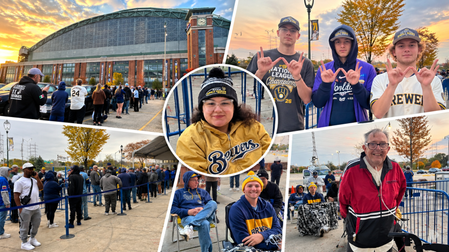 🧢'The early bird gets the merch': Brewers fans line up for World Series gear — Germantown Community news