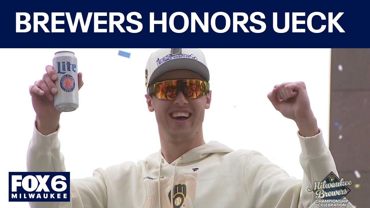Brewers Championship Parade: Team stops at Uecker mural — Germantown Arts news